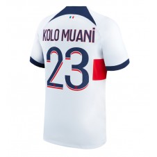 Paris Saint-Germain Randal Kolo Muani #23 Bortedrakt 2023-24 Kortermet